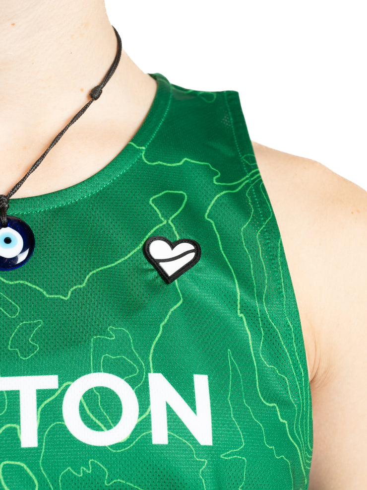 Heartbreak Women's Boston Crop Singlet