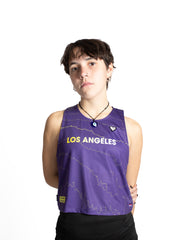 Heartbreak Women's Los Angeles Crop Singlet