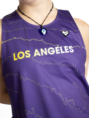 Heartbreak Women's Los Angeles Crop Singlet