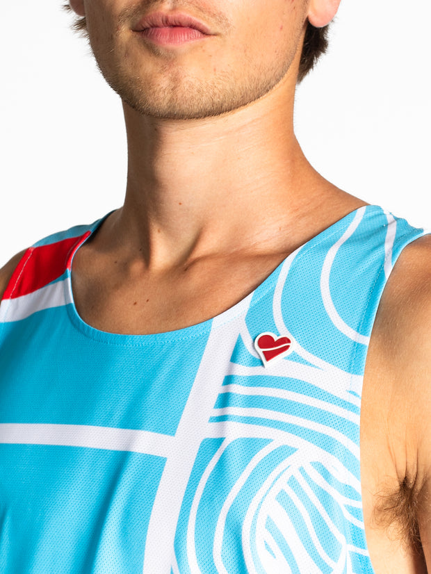 Heartbreak Men's Chicago Premium Singlet