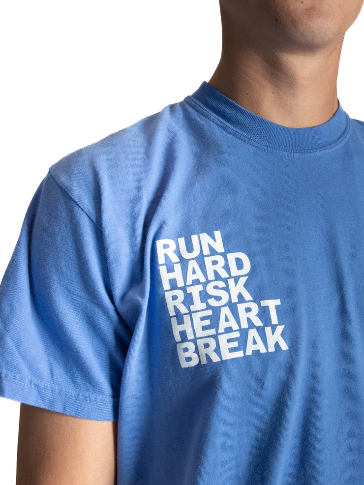 Heartbreak Run & Risk Slogan Tee