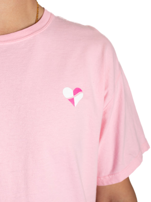 Heartbreak Small Battleshield Heart Logo Tee