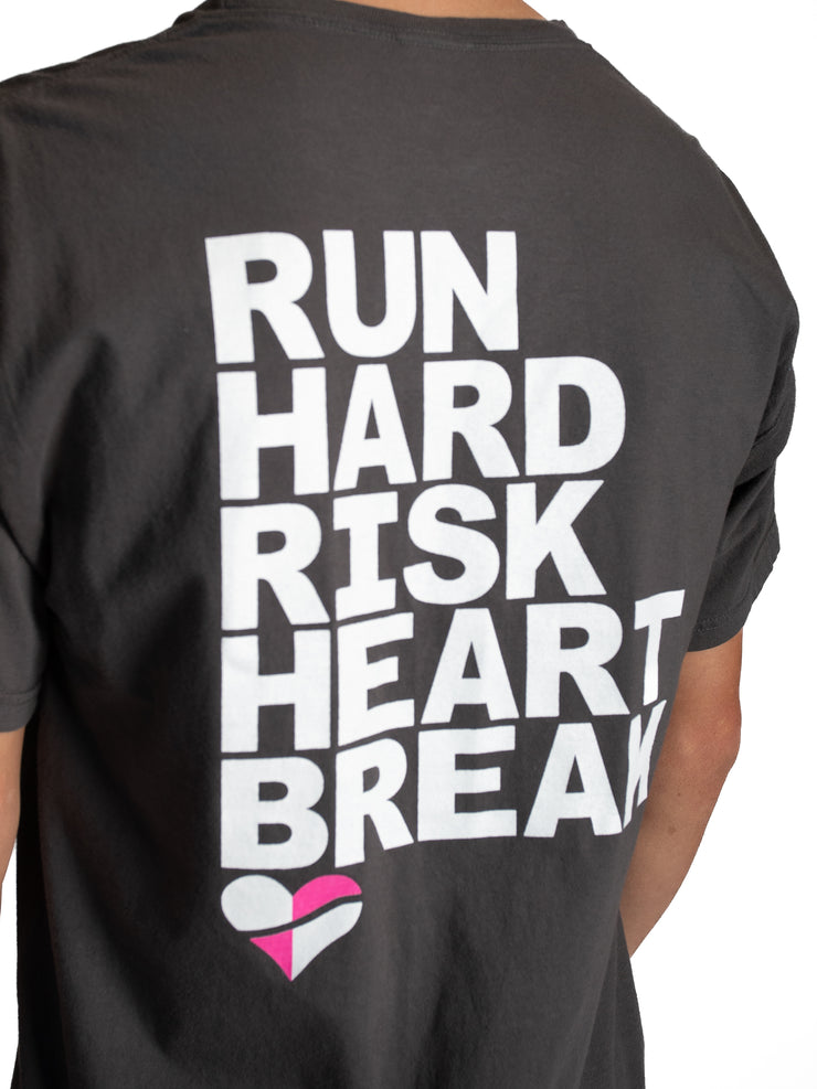 Heartbreak Small Battleshield Heart Logo Tee