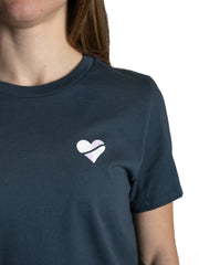 Heartbreak Women's Small Battleshield Heart Logo Tee