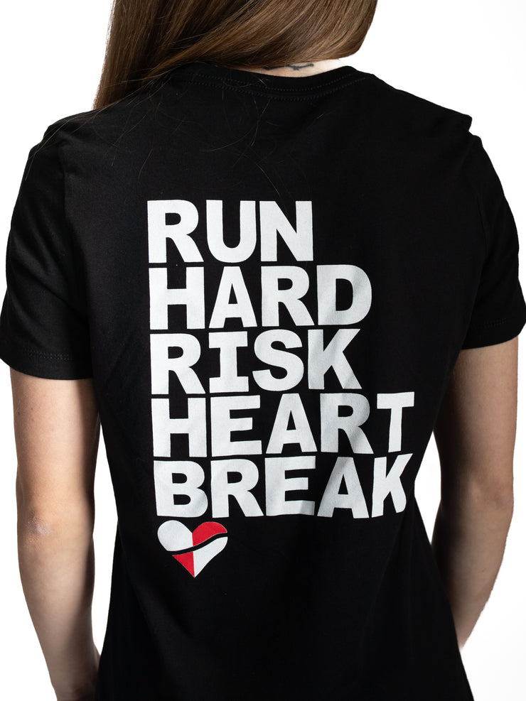 Heartbreak Women's Small Battleshield Heart Logo Tee