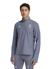 Adidas Men's Boston Marathon® Presented by Bank of America Own the Run 1/4 Zip Tee