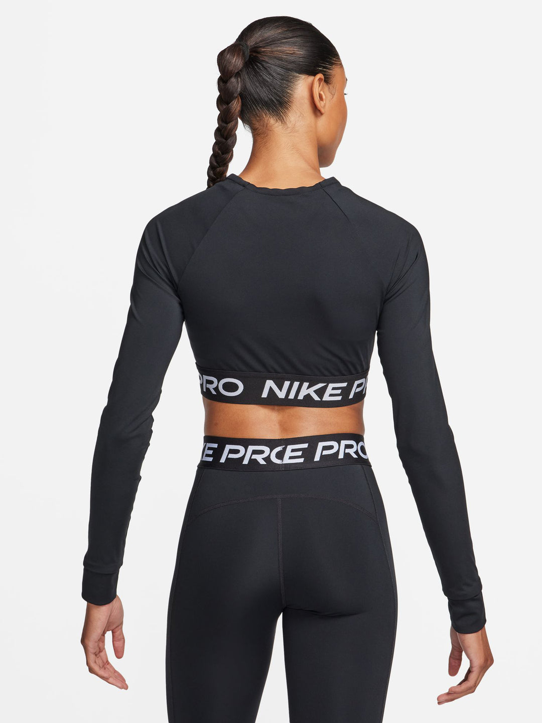 Nike Women s Pro 365 Dri Fit Long Sleeve Top XS Black