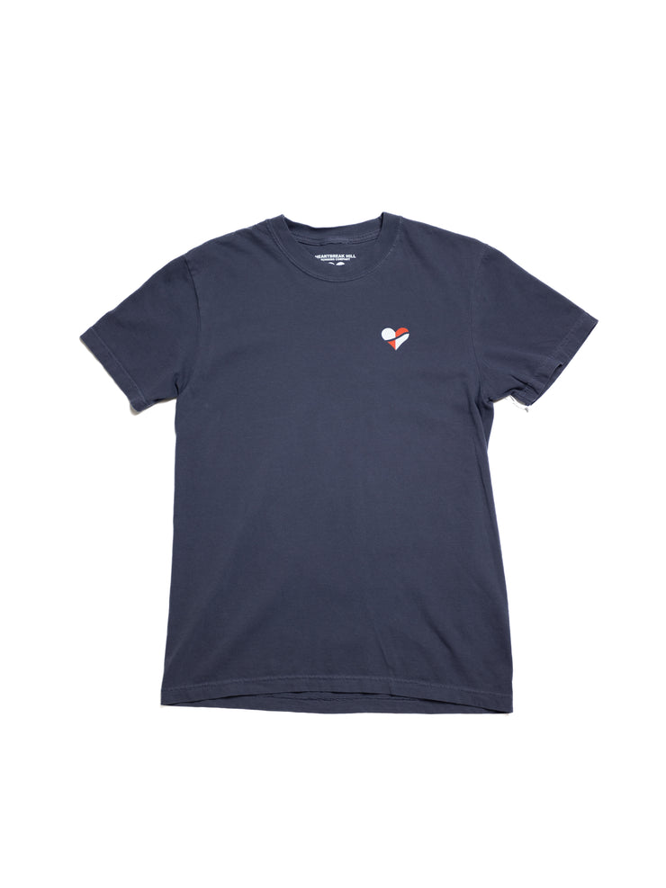 Heartbreak Small Battleshield Heart Logo Tee