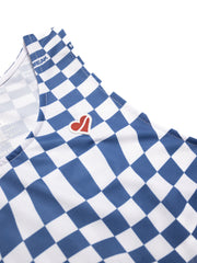 Heartbreak Women's Warped Checkerboard Crop