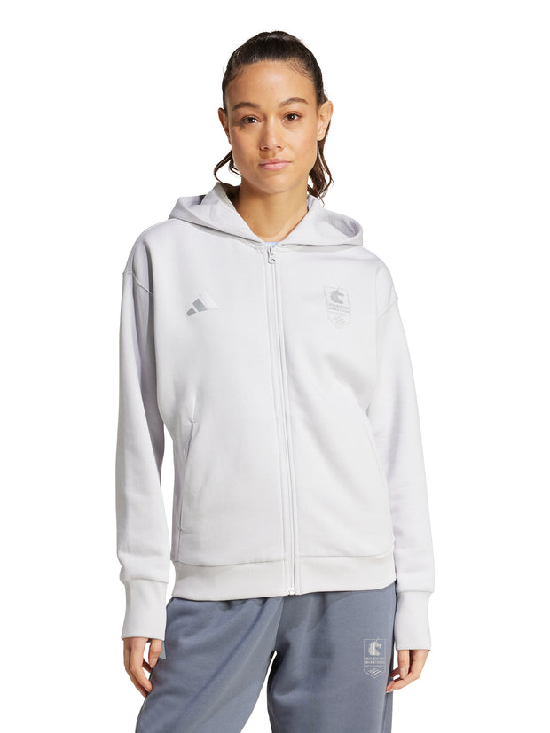 Adidas Women's Boston Marathon® 2025 Full Zip Hoodie