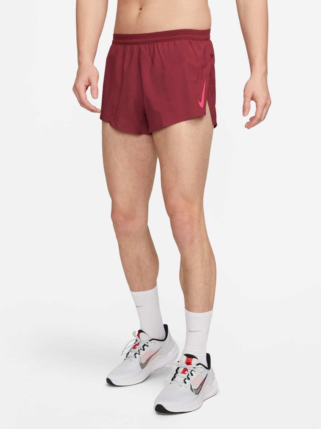 Nike Aeroswift 2 Brief-lined Racing Shorts in White for Men