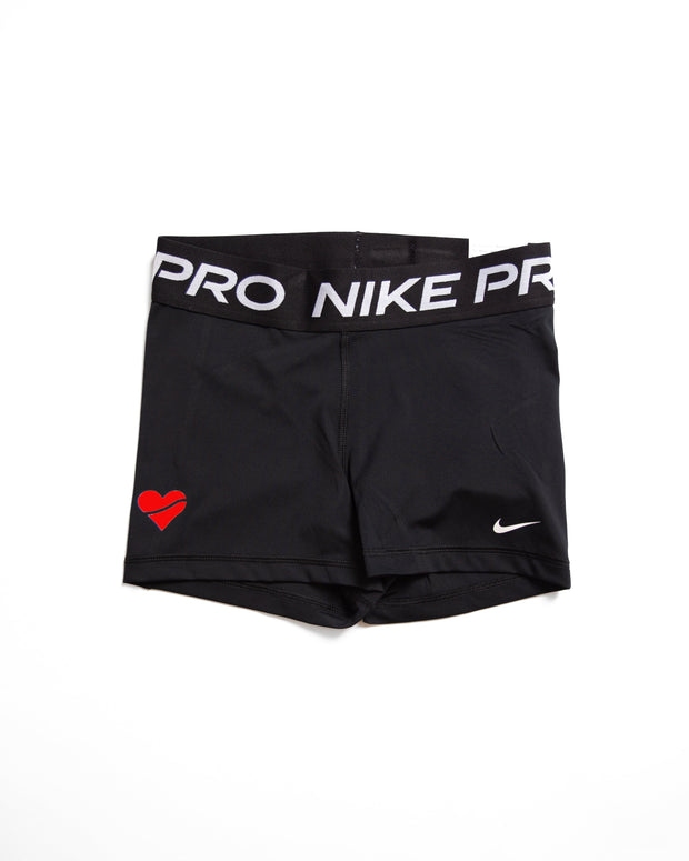 Nike Women's Pro 3" Heart Shorts