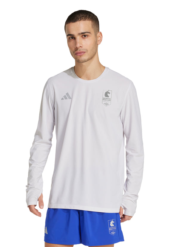 Adidas Men's Boston Marathon® 2025 Own The Long-Sleeve Top