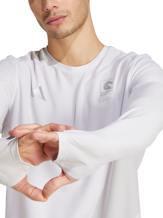 Adidas Men's Boston Marathon® 2025 Own The Long-Sleeve Top