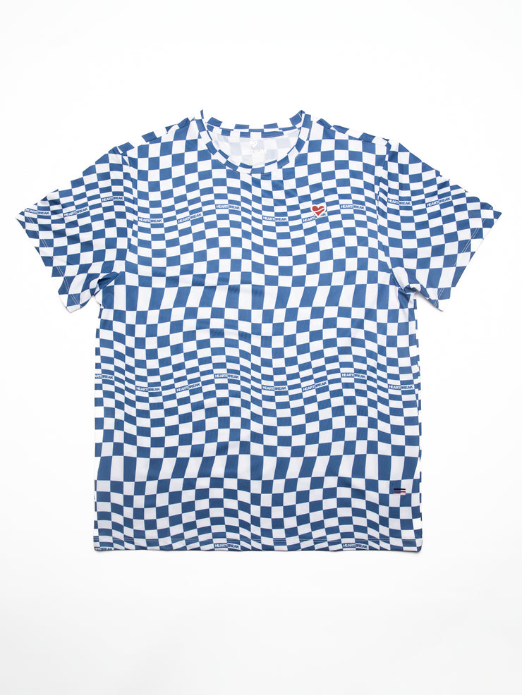 Heartbreak Men's Firehouse Warped Checkered Short Sleeve