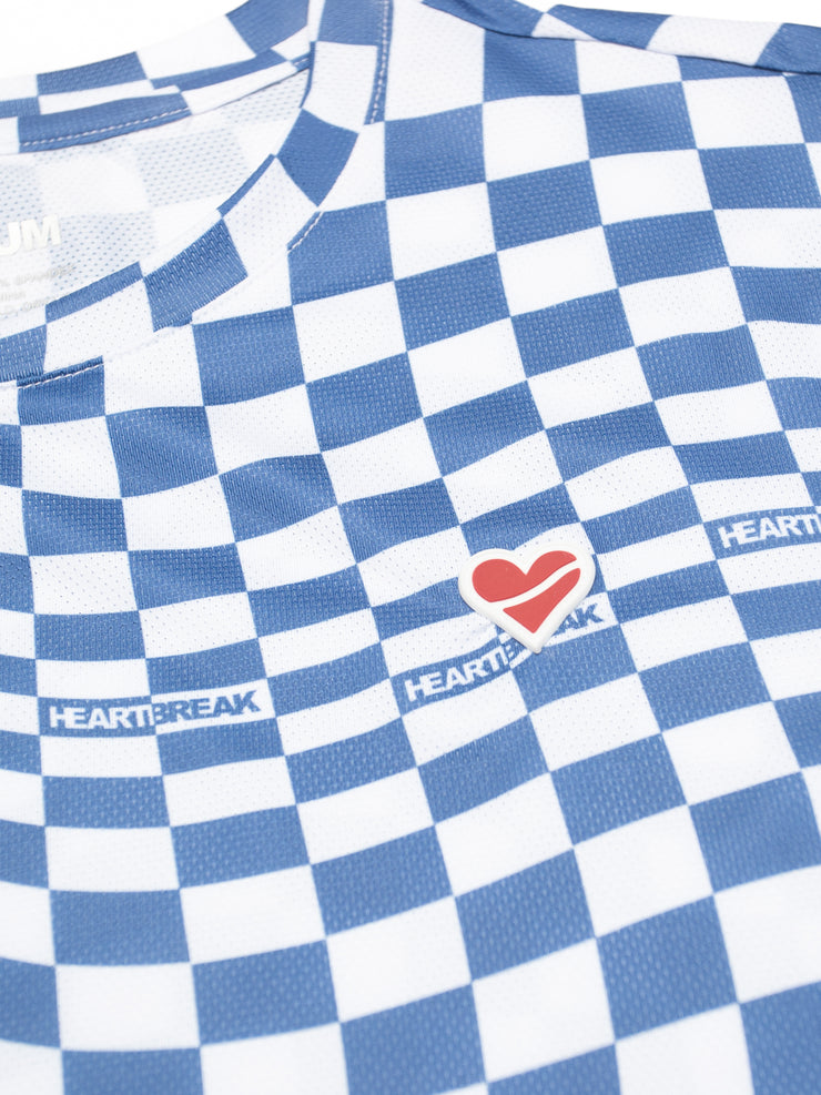 Heartbreak Men's Firehouse Warped Checkered Short Sleeve