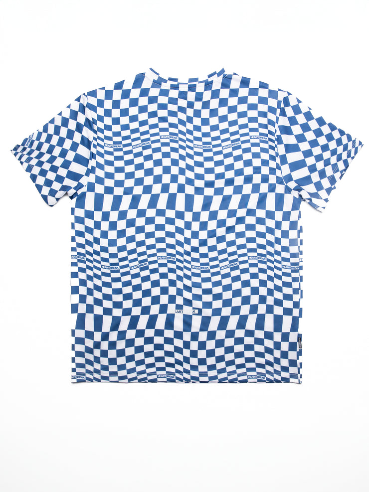 Heartbreak Men's Firehouse Warped Checkered Short Sleeve