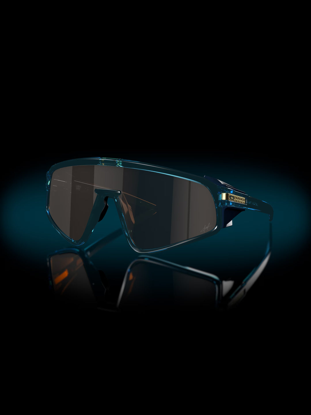 Oakley Kylian Mbappe signature series prism sunglasses Oakley Kylian Mbappé Signature Series HSTN (Low Bridge Fit  main image 3