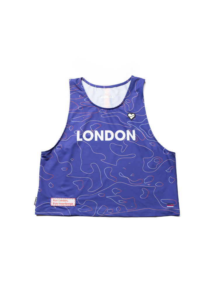 Heartbreak Women's London Crop Singlet