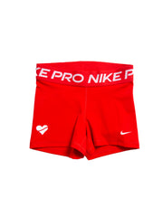 Nike Women's Pro 3" Heart Shorts