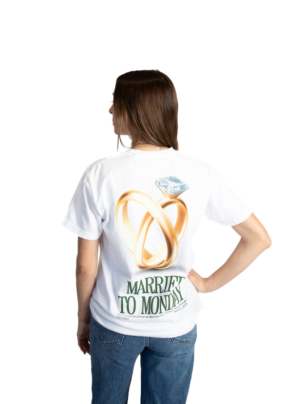 Heartbreak Married To Monday Tee