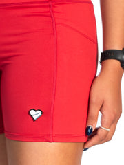 Heartbreak Women's Triple Pocket 5" Running Shorts