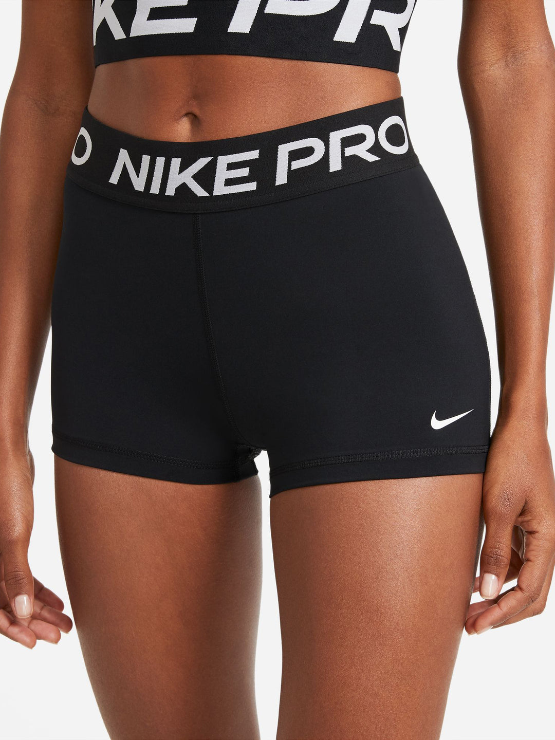 Nike Pro Women s Grey 3 Inch Shorts S