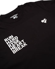 Heartbreak Run & Risk Slogan Tee