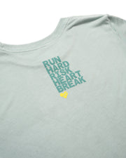 Heartbreak Run & Risk Flowy Cropped Tee