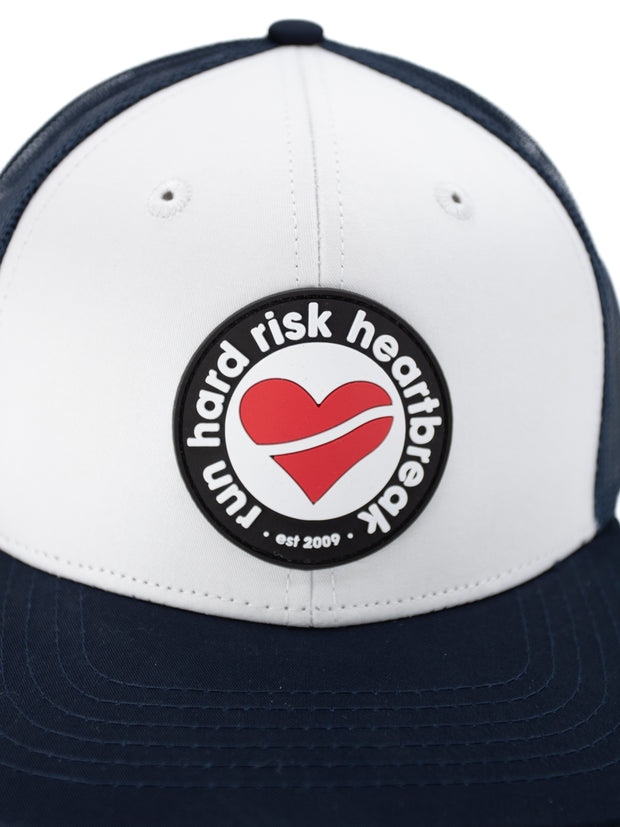 Heartbreak Run Hard Risk Heartbreak Circle Hat