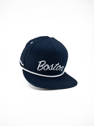 Heartbreak Boston Script Snapback Hat