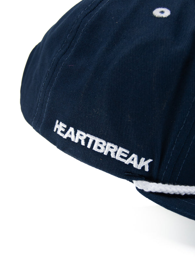 Heartbreak Boston Script Snapback Hat