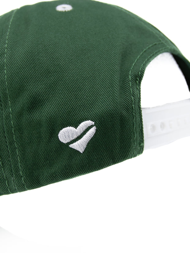 Heartbreak Boston Script Snapback Hat