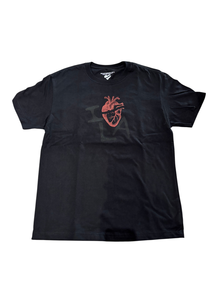 Heartbreak I Anatomical <3 LA Tee – Heartbreak Hill Running Company