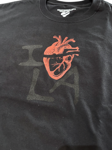 Heartbreak I Anatomical <3 LA Tee – Heartbreak Hill Running Company