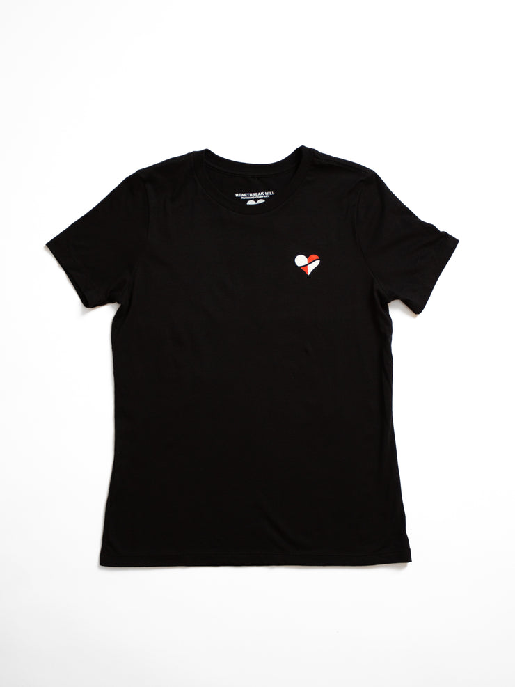 Heartbreak Women's Small Battleshield Heart Logo Tee