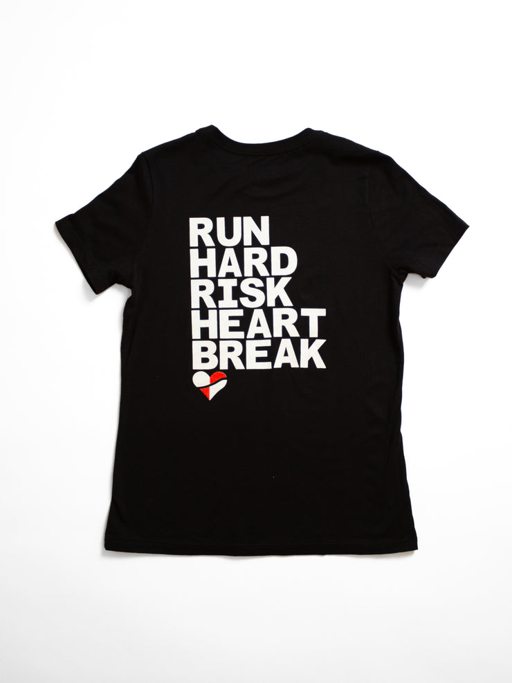 Heartbreak Women's Small Battleshield Heart Logo Tee