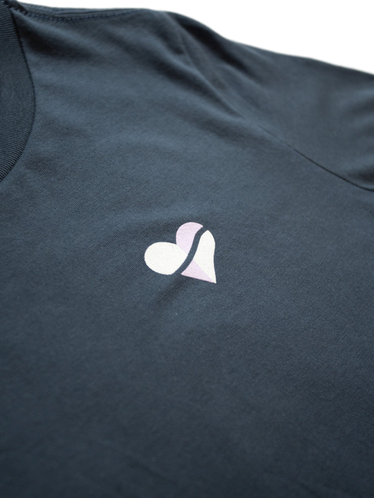 Heartbreak Women's Small Battleshield Heart Logo Tee