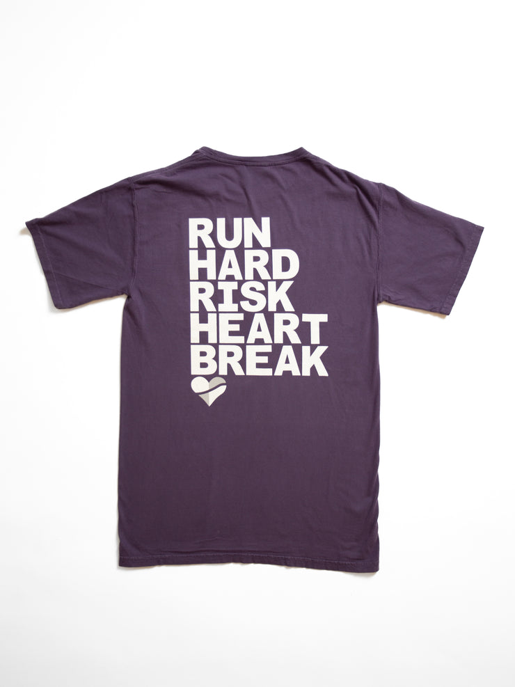 Heartbreak Small Battleshield Heart Logo Tee