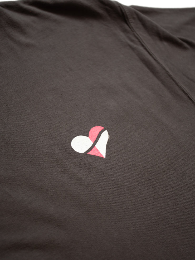 Heartbreak Small Battleshield Heart Logo Tee