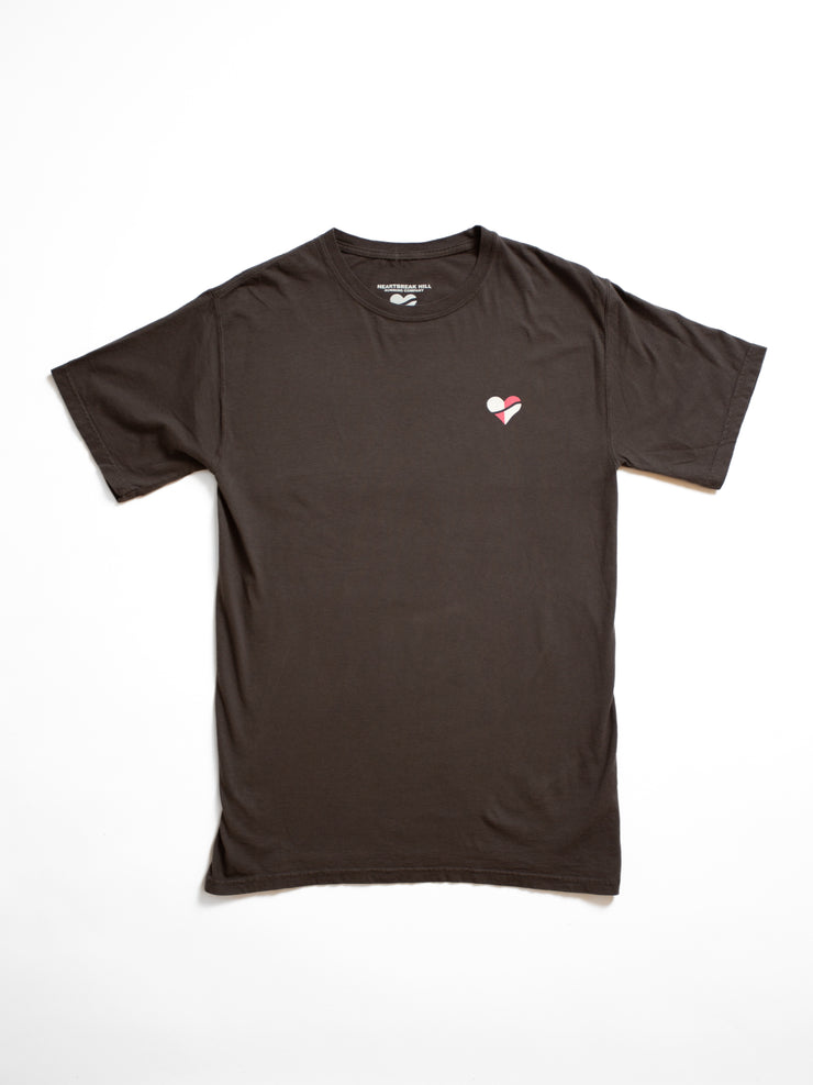 Heartbreak Small Battleshield Heart Logo Tee