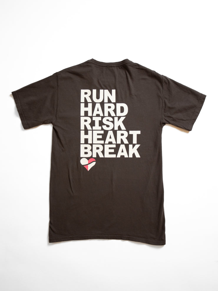 Heartbreak Small Battleshield Heart Logo Tee