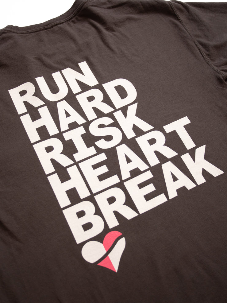 Heartbreak Small Battleshield Heart Logo Tee