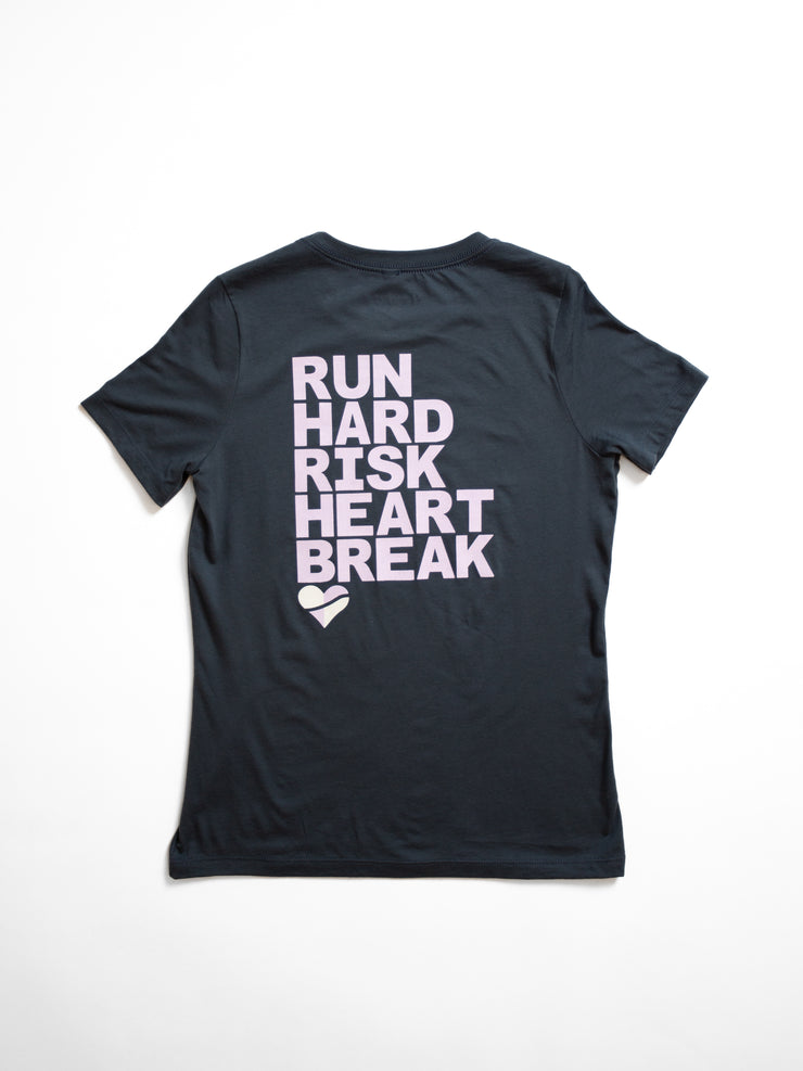 Heartbreak Women's Small Battleshield Heart Logo Tee