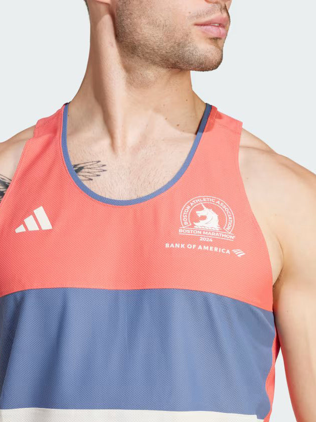 Adidas Boston Marathon® Presented by Bank of America Own The Run Men's Tank