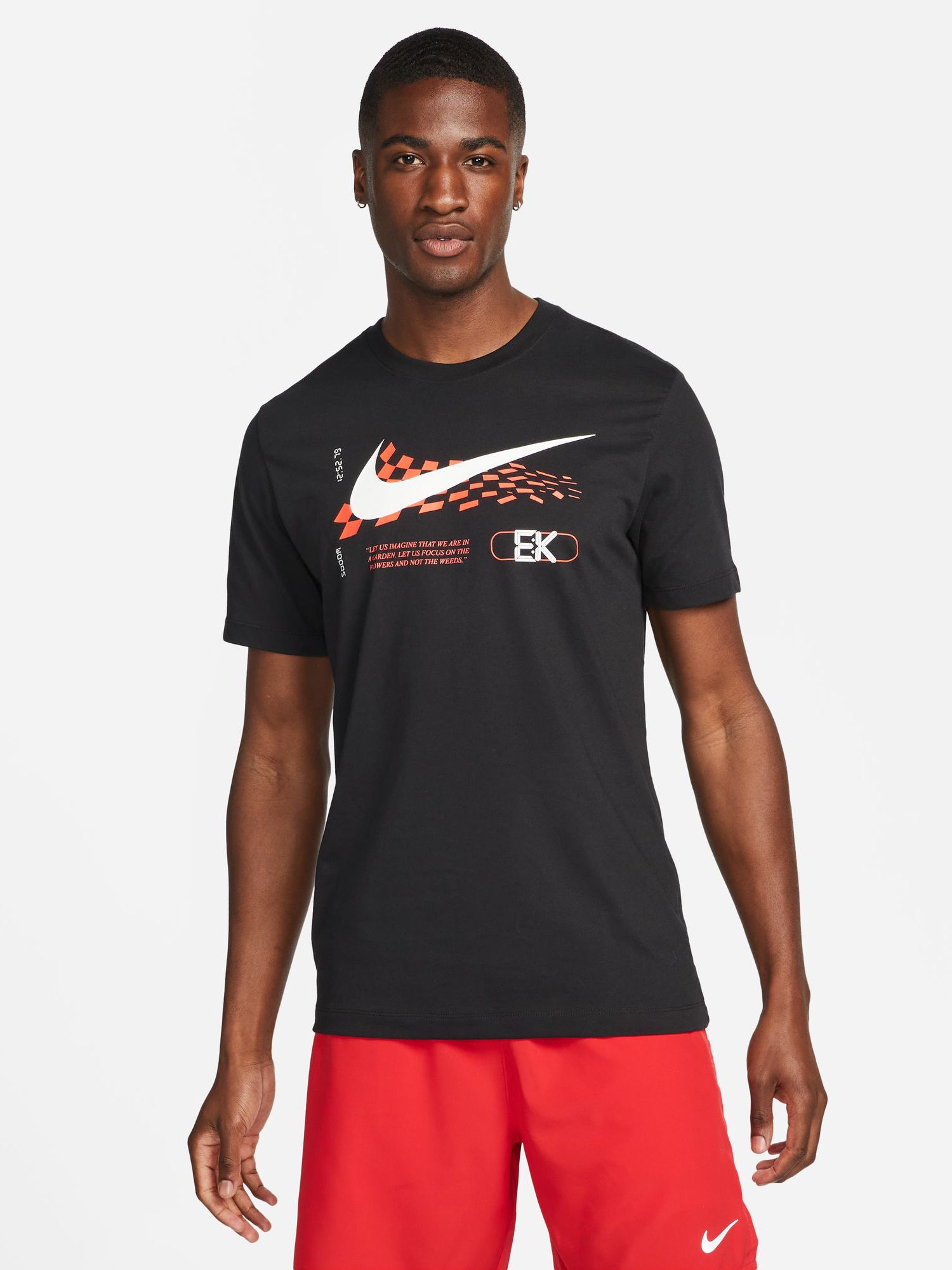 Tee shirt running online homme nike