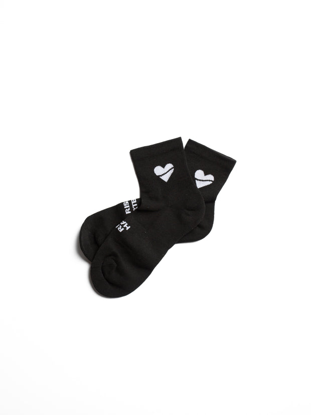 Heartbreak Quarter Midweight Performance Running Socks