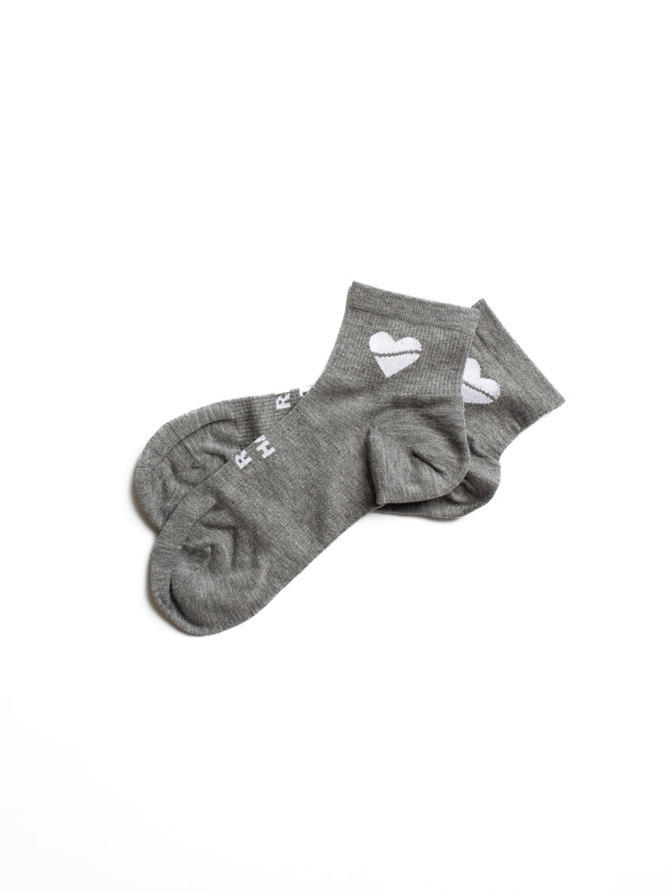 Heartbreak Merino Wool Quarter Performance Running Sock