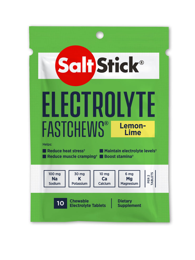SaltStick Fastchews Waterelon Zip Pack 10 Electrolyte Chewable Tablets