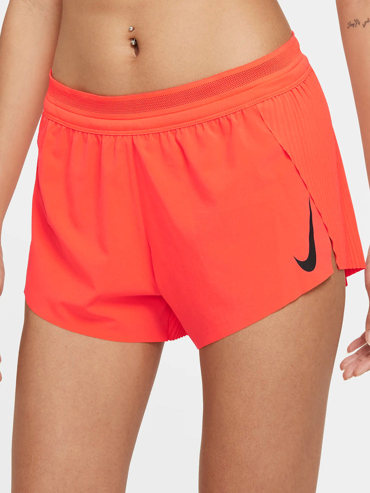 Nike Size XL AeroSwift Women's Flyvent Running Shorts CZ9398 342 Limited  Color